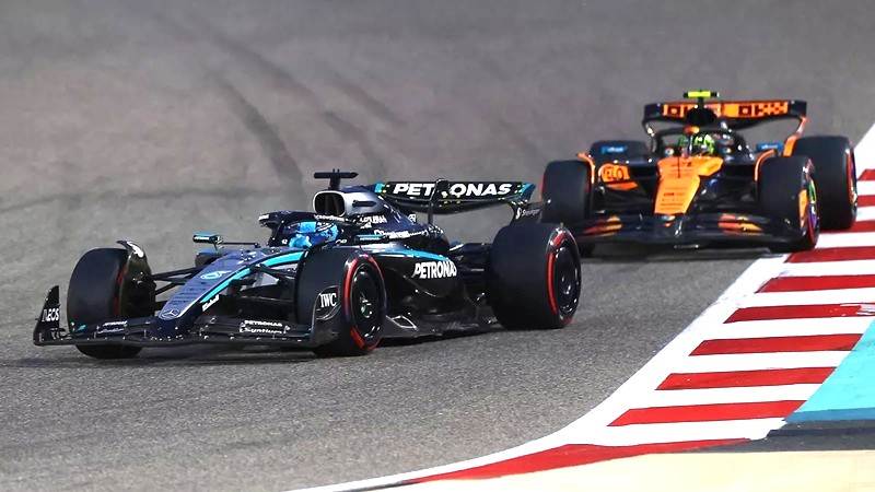 قدم_راسيل_سائق_مرسيدس_أحد_أفضل_سباقاته_بالموسم_فى_البحرين