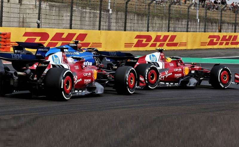 تسبب_أداء_فريق_فيرارى_المتراجع_إلى_فقدان_مركز_الفرق_الثانى_المؤقت_لصالح_مرسيدس