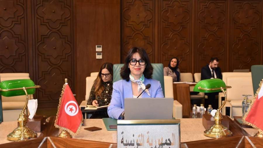 ضحى الشويخ: موقف تونس ثابت في دعم حقوق الشعب الفلسطيني
