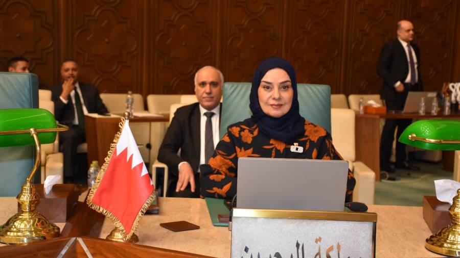 سفيرة مملكة البحرين تشارك في احتفالية "اليوم العربي للاستدامة" بجامعة الدول العربية