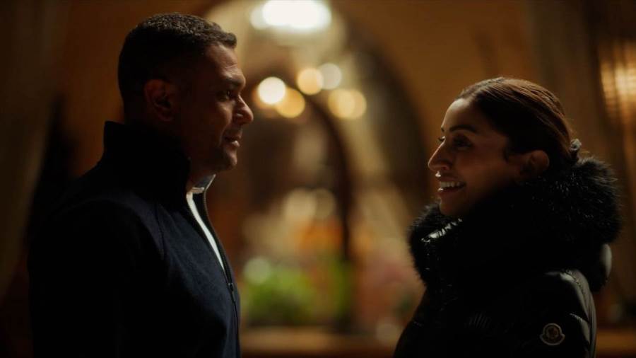 شرارة الحب تشتعل بين دينا الشربيني وآسر ياسين في مسلسل "اتنين غيرنا"