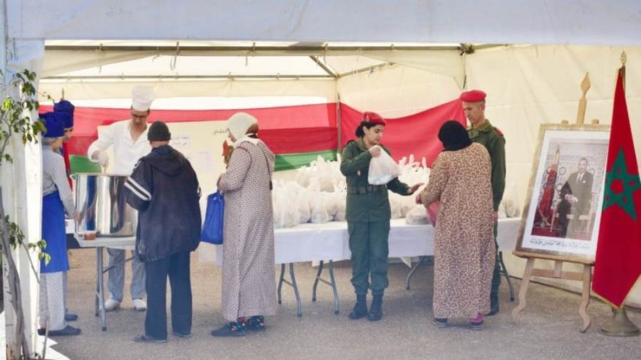 توزيع 150 ألف وجبة افطار ...المغرب يوسع نطاق دعمه الإنساني ليشمل المتضررين من الفيضانات