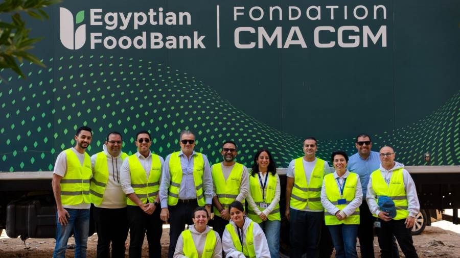 مؤسسة CMA CGM وبنك الطعام المصري تجددان شراكتهما لدعم المجتمعات الأكثر احتياجاً في مصر