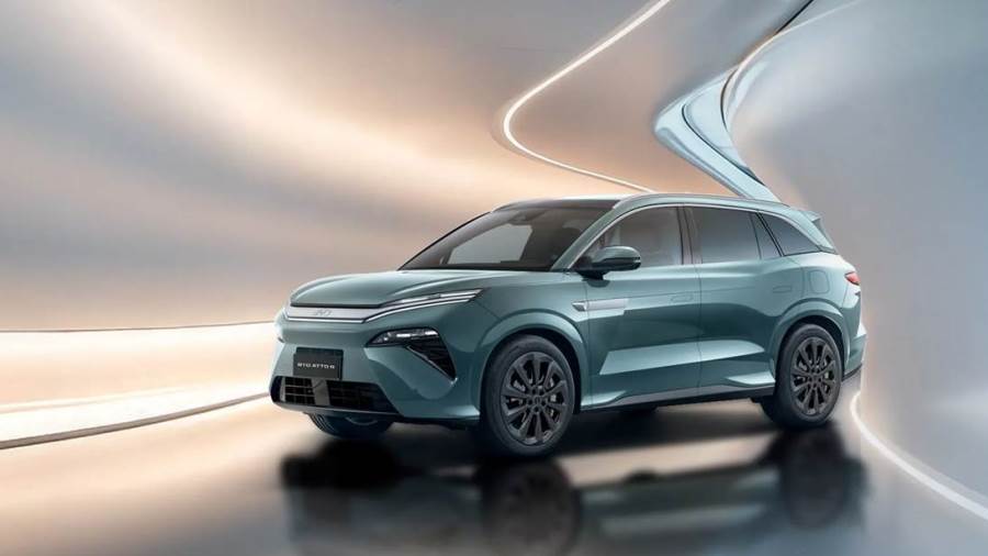 شركة BYD تعزز حضورها في مصر بإطلاق طراز (ATTO 8)