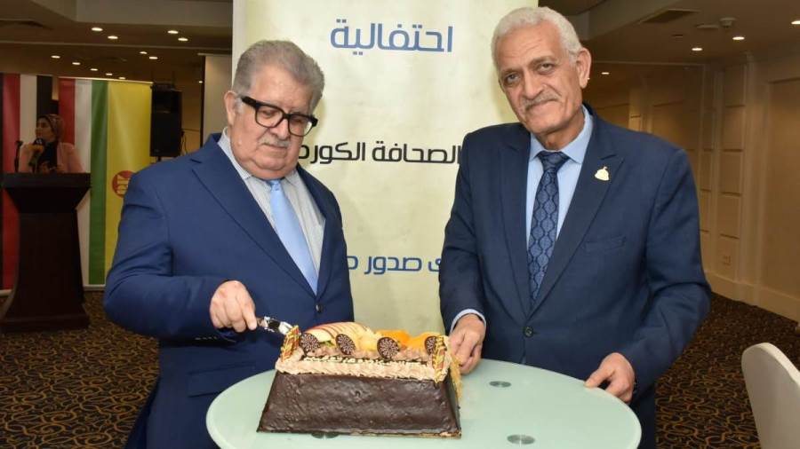 الحزب الديمقراطي الكردستاني في القاهرة يحتفل بالعيد 128 للصحافة الكوردية