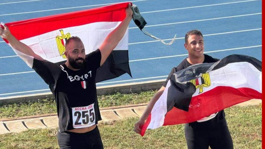 أبطال ألعاب القوى المصرية تعزف سيمفونية الإنجازات في غانا 