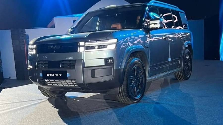 BYD مصر تطلق طرازها الفاخر (Ti 7 ) بالسوق المصرية 