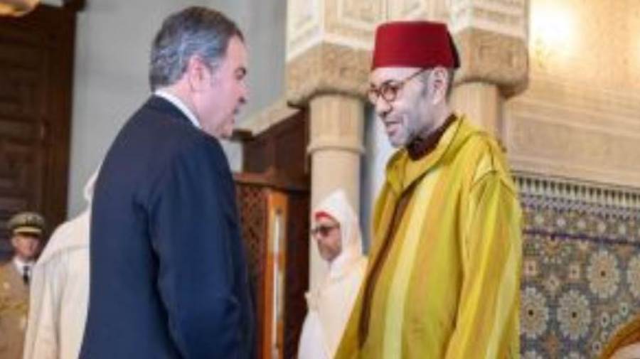 الملك محمد السادس يستقبل بالقصر الملكي بالرباط عدداً من السفراء الأجانب الجدد