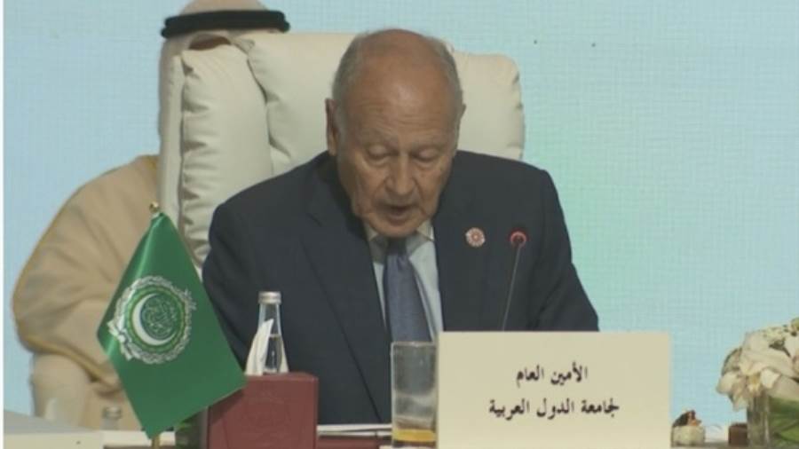أبوالغيط : صيانة الأمن القومي العربي وتعزيزه هو التحدي الأكبر أمام الجميع 