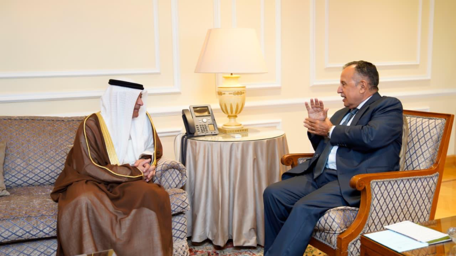 فهمي يستقبل الأمين العام لمجلس التعاون لدول الخليج العربية