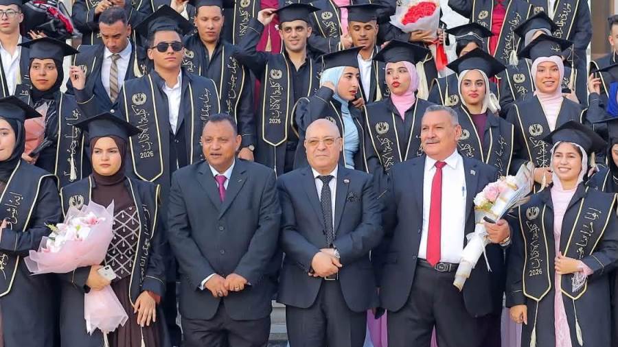 فعاليات حفل تخرج الدفعة الـ44 بآداب جامعة المنصورة