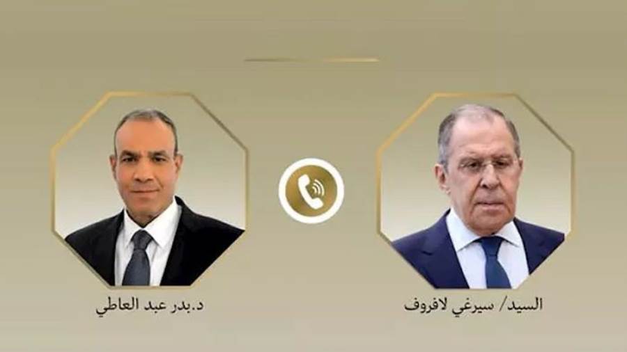 لافروف وعبد العاطي يبحثان تطورات الشرق الأوسط وتعزيز التعاون الروسي المصري