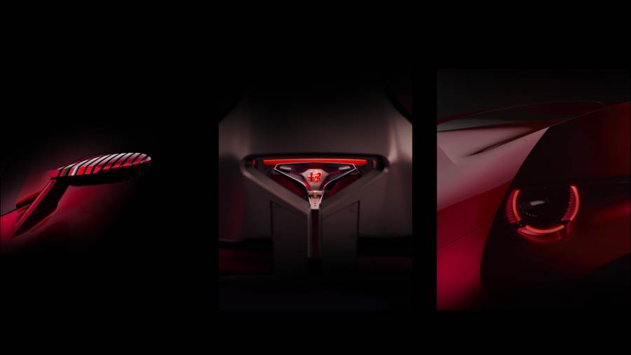 ألفا روميو تكشف عن التفاصيل الأولى لسيارتها الاختبارية الجديدة "Cuorerosso"
