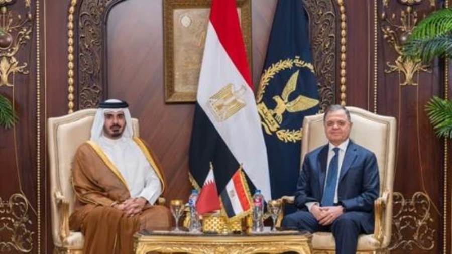 اللواء محمود توفيق يستقبل وزير الداخلية القطري لبحث تعزيز التعاون الأمني