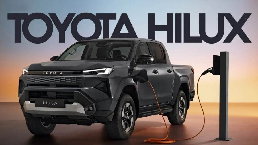 تويوتا تطلق هايلوكس "بيك أب" الكهربائية بالكامل (Toyota Hilux BEV)
