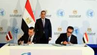 رئيس الوزراء يشهد مراسم توقيع مذكرة تفاهم فى الرعاية الصحية بين مصر ولاتفيا