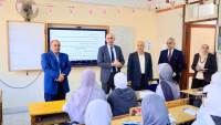 في أولى جولاته الميدانية خلال الفصل الدراسي الثاني.. وزير التعليم يجري جولة مفاجئة بمدارس البحيرة 