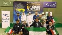 برعاية الخطوط الجوية الكويتية: فريق رواد التنس الكويتي يحصد 11 كأساً متنوعة في منافسات البطولة العربية بشرم الشيخ