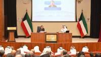 فهمي يلقي محاضرة بمعهد سعود الناصر الصباح الدبلوماسي الكويتي