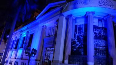 في اليوم العالمي لمرضى التوحد.. البورصة تضيئ مقرها الرئيسي باللون الأزرق