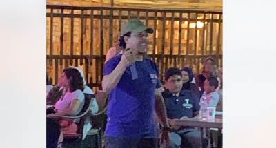 بالصور.. المطرب حميد سلطان يحي حفل قرية الشلال بمرسي مطروح