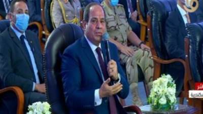 السيسى للمصريين: كل موضوع هنشتغل فيه هدفه مصلحة الدولة المصرية بشعبها