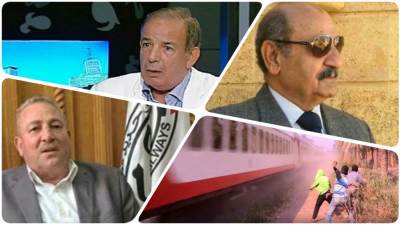 "لعب عيال"يودع حياة الركاب بـ "حجارة الموت" علي قضبان السكة الحديد 