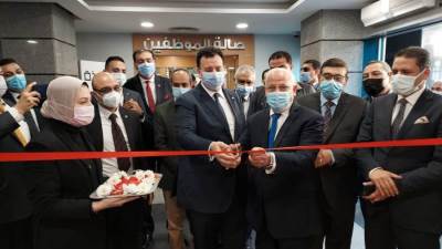 محافظ بورسعيد يفتتح فرع البنك الأهلى المصرى اللوجيستي