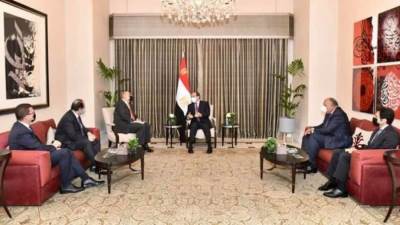 الرئيس السيسى يبحث مع رئيس وزراء الأردن تعزيز الجوانب الاقتصادية بين البلدين