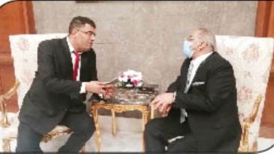 اللواء عادل درويش رئيس هيئة استاد القاهرة: صالة استاد القاهرة أصبحت من أكبر وأفضل الصالات المغطاة فى العالم