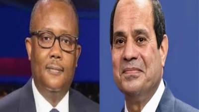 السيسي يستقبل بقصر الاتحادية رئيس جمهورية غينيا بيساو