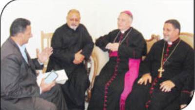 المطران نيقولاس هنرى سفير الفاتيكان: أكثر ما يميز الرئيس السيسى اهتمامه بالتنمية وبخير الإنسان