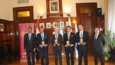 توقيع اتفاقية تمويل بين جايكا ومؤسسة سوميتومو ميتسوي المصرفية وبنك مصر