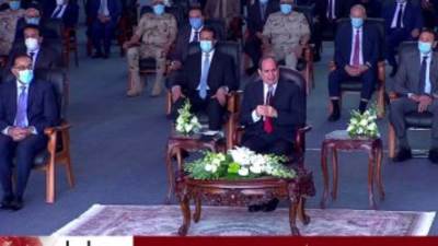 الرئيس السيسى: تضحيات شهداء الوطن ثمن تم تسديده لمكافحة الإرهاب