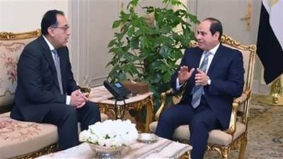 رئيس الوزراء يهنئ الرئيس السيسي بمناسبة عيد الفطر المبارك