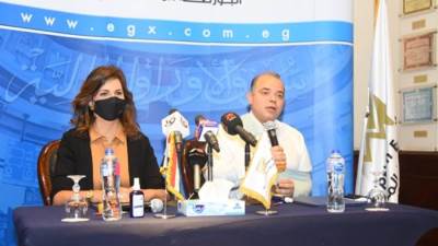 وزيرة الهجرة ورئيس البورصة يلتقيان المصريين في الخارج لتعريفهم بفرص الاستثمار في البورصة