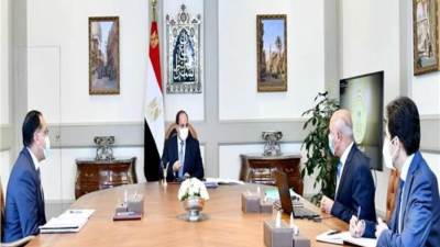 السيسي يوجه بإقامة محطة بشتيل الجديدة للسكك الحديدية وفقاً لأعلى المواصفات العالمية