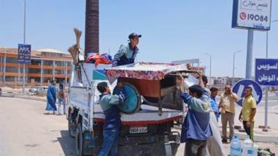 تنفيذ حملات مكبرة لمواجهة "التوك توك" و"التروسيكل" وإزالة الإشغالات بـ"القاهرة الجديدة"