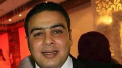 م. عماد النجار يهنئ النقيب أدهم أبو الدهب بمناسبة الخطوبة السعيدة