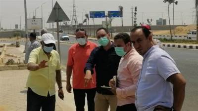 المجتمعات العمرانية تتفقد أعمال التجميل والمشروعات المختلفة بالشروق