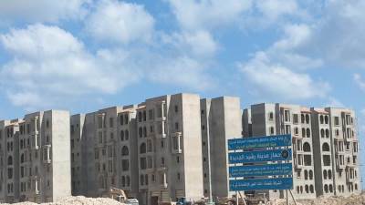 الجزار: 80% نسبة تنفيذ عمارات الإسكان الساحلي المتميز بمدينة رشيد الجديدة