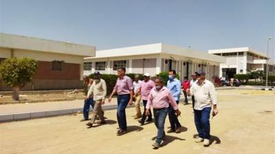 مسئولو جهاز "6 أكتوبر" يتفقدون محطات الصرف للاطمئنان على جاهزيتها لاستقبال الشتاء