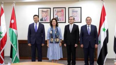 ‎«خط الغاز العربى» مصر تنقذ لبنان من الانهيار واتفاق رباعى لتوصيل الغاز إلى «بيروت» مرورًا بسوريا والأردن