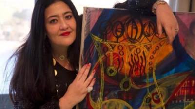 الفنانة شاليمار شربتلي تفتتح معرض أجيال بجاليري هالة للفنون بالقاهرة