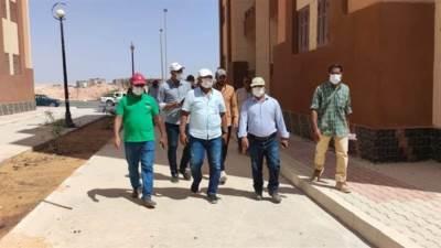 مسئولو "الإسكان" يتفقدون سير العمل بالمشروعات المختلفة بناصر الجديدة "غرب أسيوط"