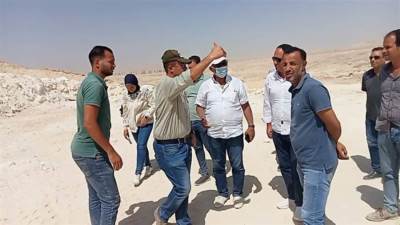 مسئولو المجتمعات العمرانية يتفقدون سير العمل بالمشروعات السكنية وأعمال التطوير بـ 15 مايو