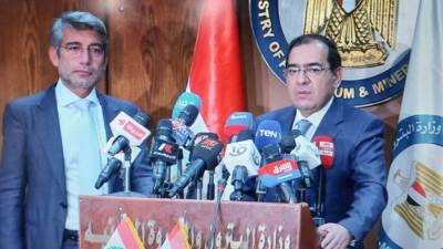 وزير البترول: إنهاء الإجراءات اللازمة لمد الغاز الطبيعى المصرى إلى لبنان خلال الأسابيع القليلة المقبلة