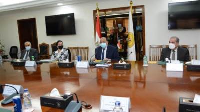 وزراء التنمية المحلية والبيئة والإنتاج الحربى ورئيس "العربية للتصنيع" يتابعون تنفيذ منظومة المخلفات