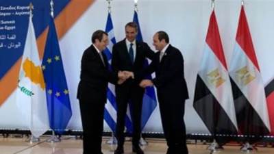 الرئيس السيسى يشيد بالتطور والتقارب المستمر فى العلاقات بين مصر وقبرص