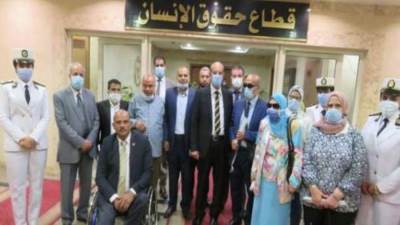 وزارة الداخلية تُشارك فى إحتفالات "اليوم العالمى للمكفوفين والعصا البيضاء"